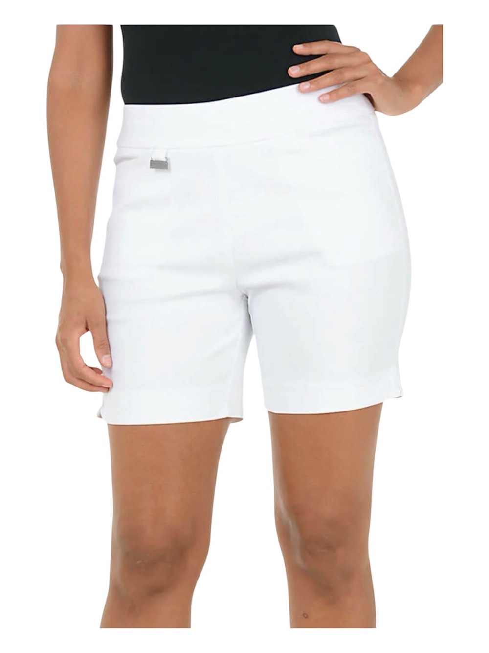 Lulu B Women's Stretch Pull-On Shorts